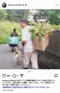 榛葉賀津也　妻